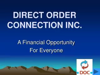 DIRECT ORDER CONNECTION INC.