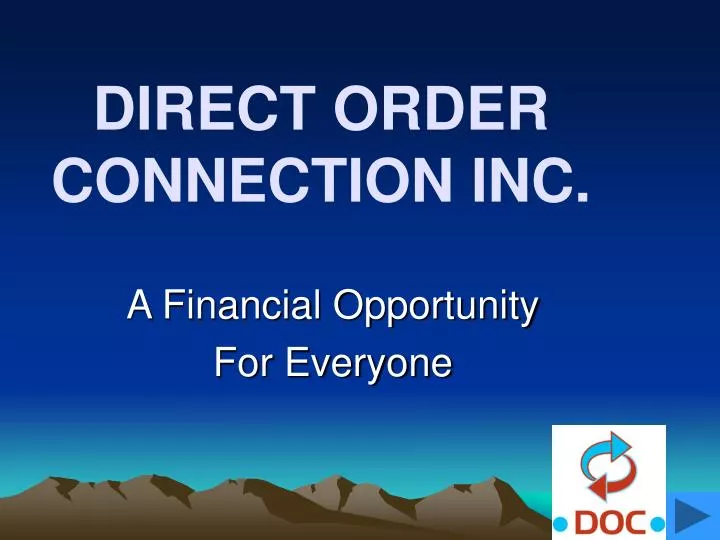 direct order connection inc