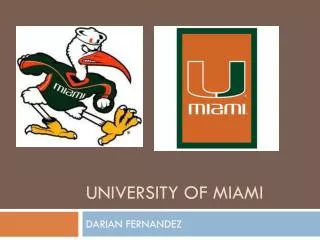 University of MIAMI