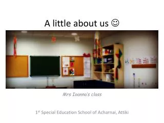 a little about us