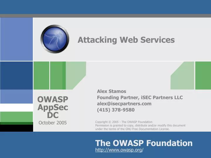 attacking web services