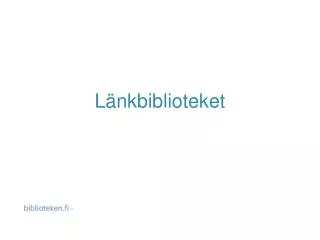 l nkbiblioteket