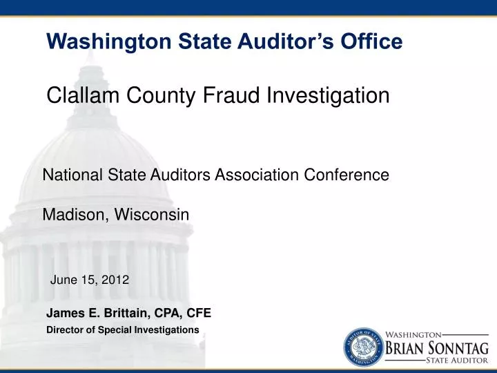 washington state auditor s office