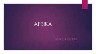 afrika