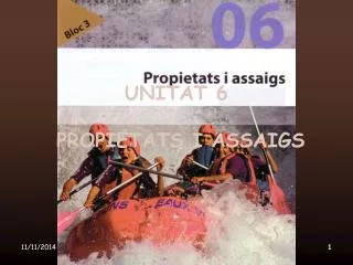 unitat 6 propietats i assaigs