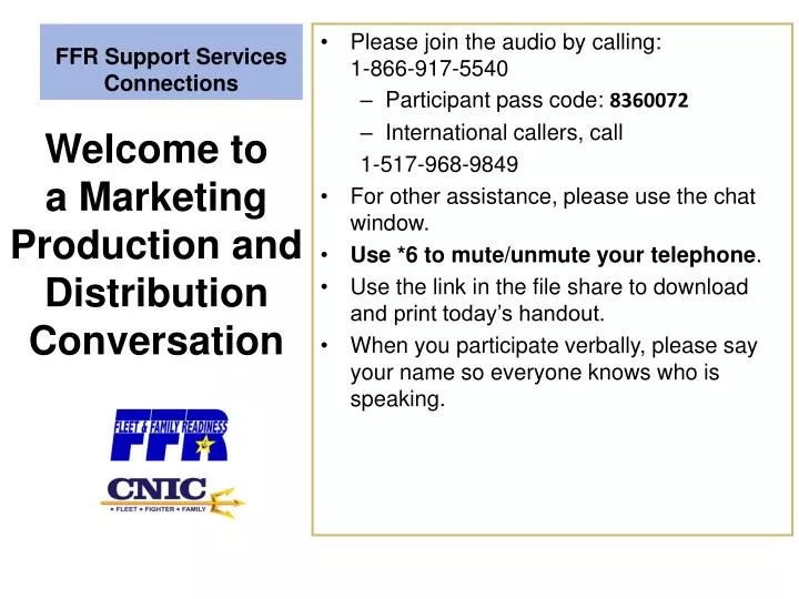 ffr support services connections