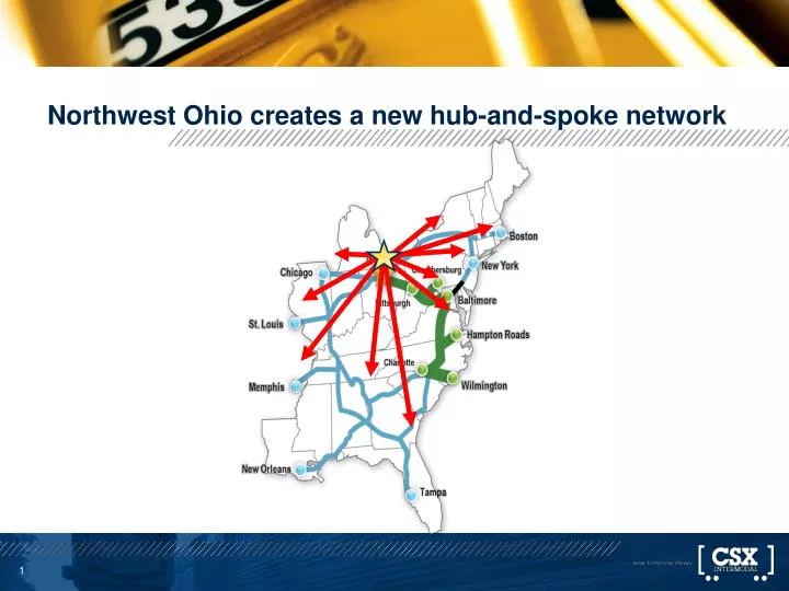 northwest ohio creates a new hub and spoke network