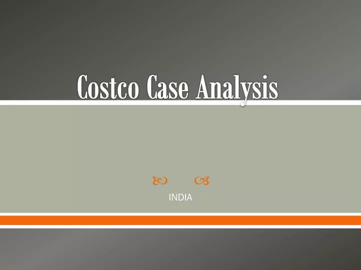 costco case analysis