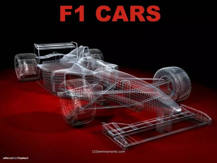 f1 cars