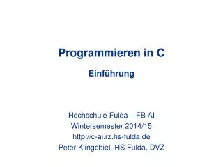 programmieren in c einf hrung