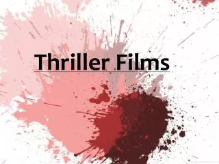 Thriller Films