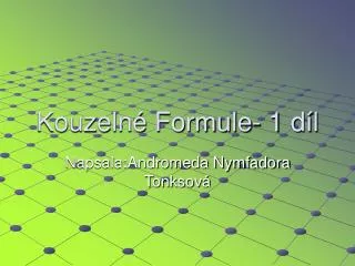 kouzeln formule 1 d l