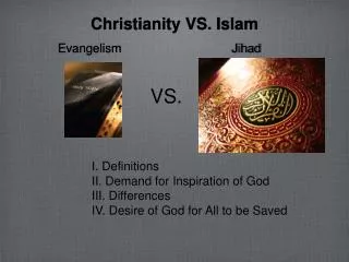 Christianity VS. Islam