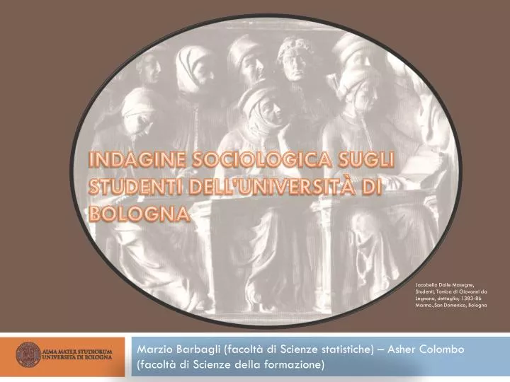 indagine sociologica sugli studenti dell universit di bologna
