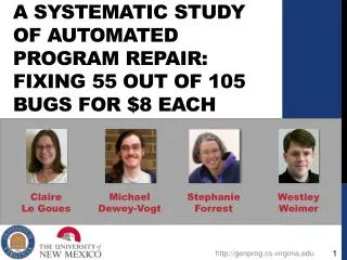 A Systematic Study of Automated Program Repair: Fixing 55 out of 105 bugs for $8 each