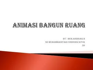 animasi bangun ruang
