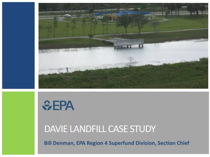 davie landfill case study