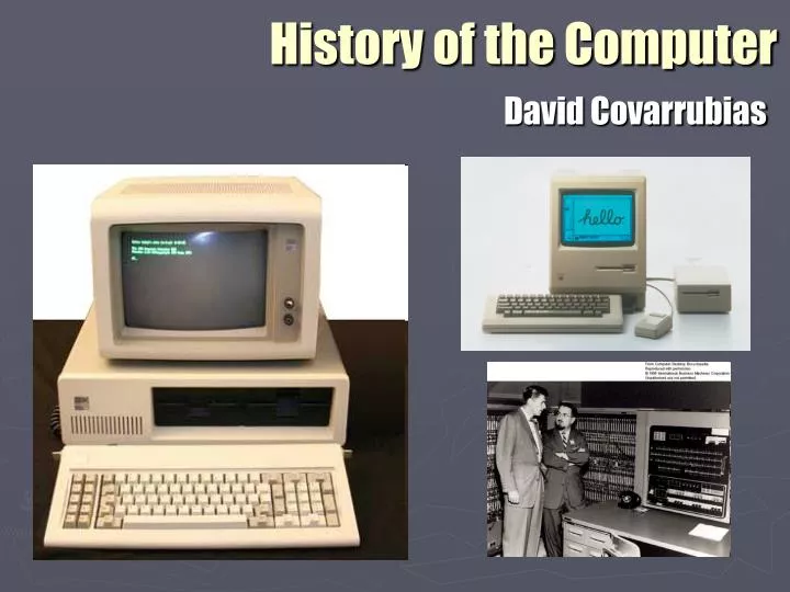 history of the computer