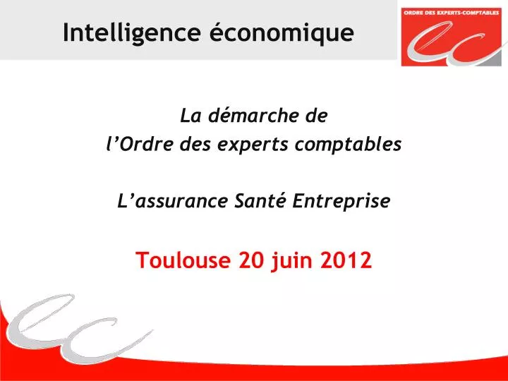 intelligence conomique