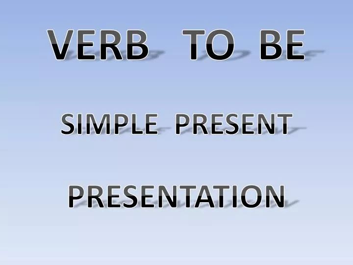 be present presentation