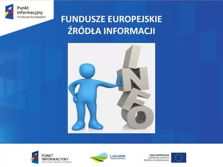 fundusze europejskie r d a informacji