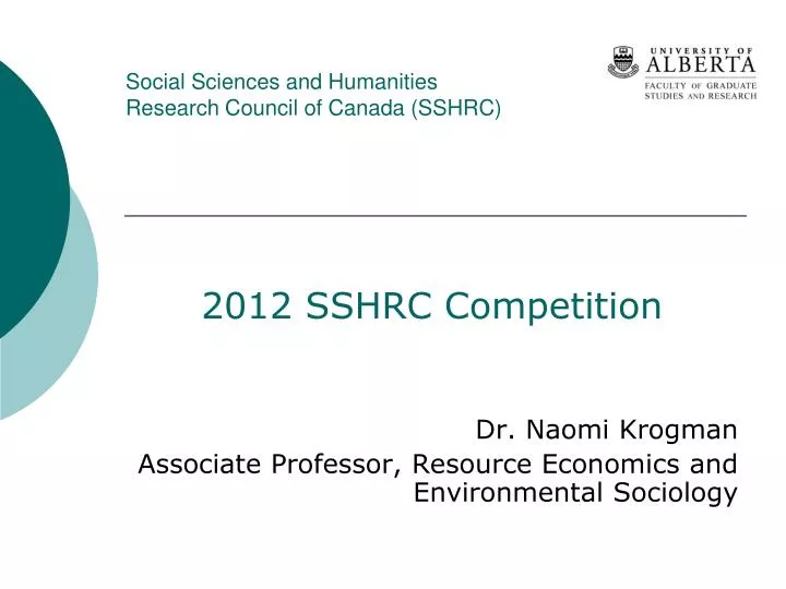 social sciences and humanities research council of canada sshrc