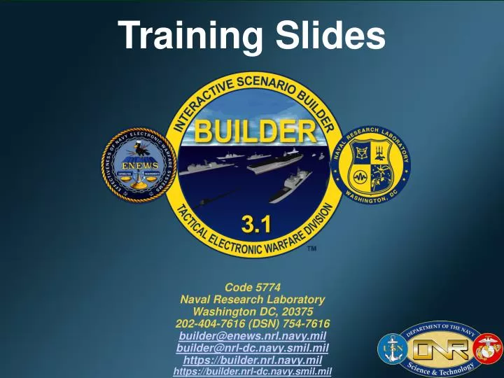 training slides