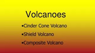 Volcanoes