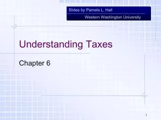 Understanding Taxes