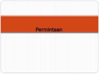 permintaan