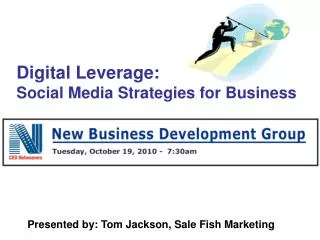 Digital Leverage: Social Media Strategies for Business