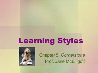 Learning Styles