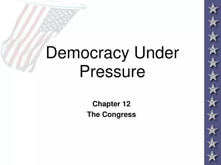 democracy under pressure