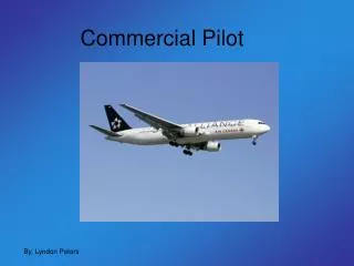 Commercial Pilot