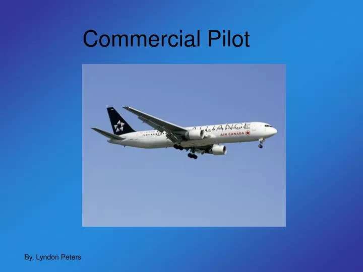 commercial pilot