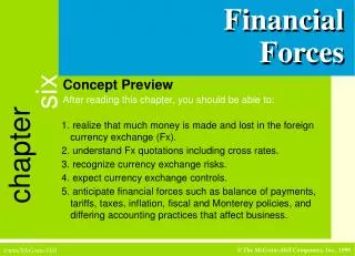 Financial Forces