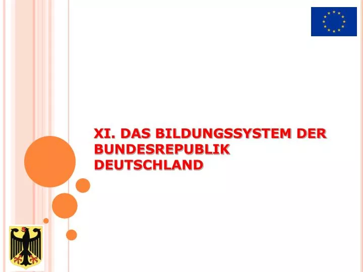 xi das bildungssystem der bundesrepublik deutschland