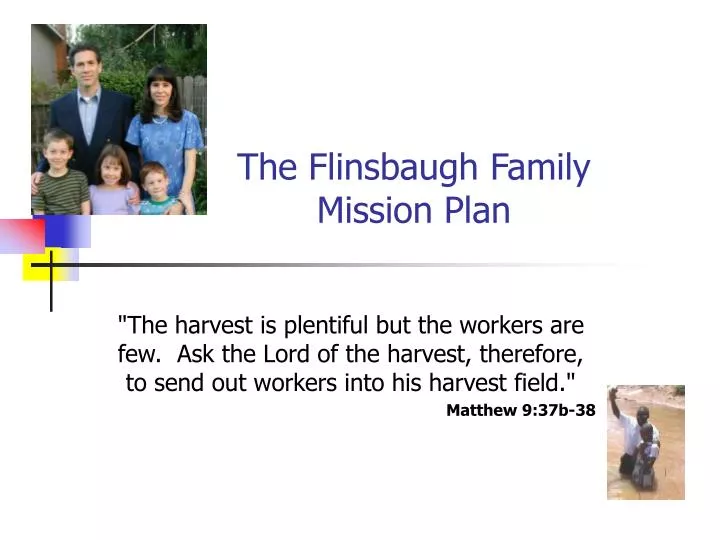 the flinsbaugh family mission plan