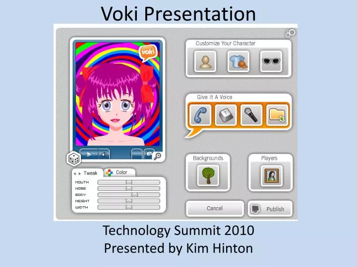 voki presentation