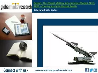 Detailed analysis of the global military ammunition market over the next 10 years