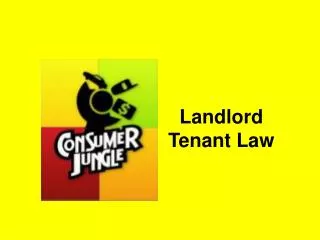 Landlord Tenant Law