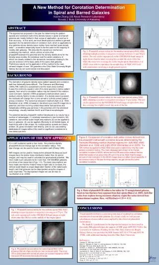 A New Method for Corotation Determination in Spiral and Barred Galaxies