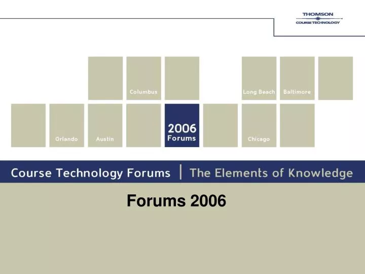 forums 2006