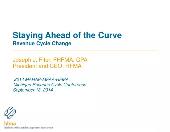 staying ahead of the curve revenue cycle change
