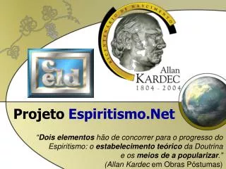 projeto espiritismo net