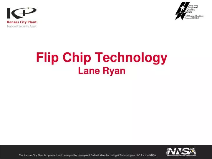 flip chip technology lane ryan
