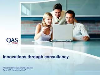 Innovations through consultancy