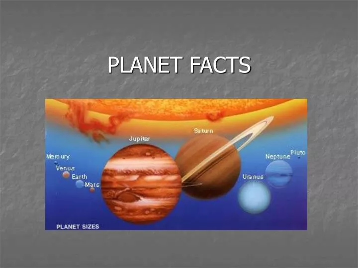 planet facts