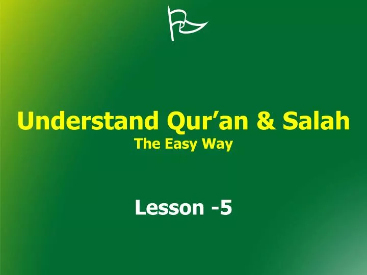 understand qur an salah the easy way