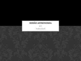 sess o astronomia